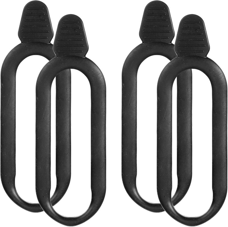 Pushglossy 4 Pcs Rubber Snubbers Straps for ATV Gun & Bow Rack Gun Holders for ATV Replacement Straps Bow Tool Replace - Image 1